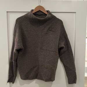 Madewell Brown Turtleneck Sweater Cozy Knit